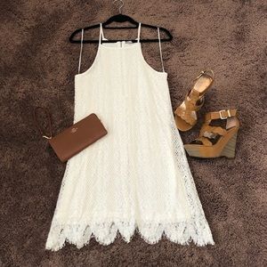 NWOT Tart Devora Crochet Scalloped Dress